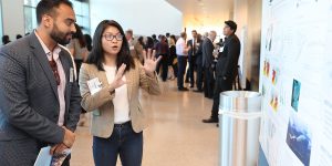Student presents findings